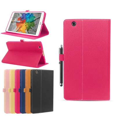 For LG G Pad X 8.0 SM-V520 / V521 / V525  PU Leather Folio Stand Case Cover - Image 1 of 2