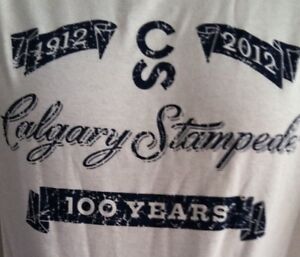 Calgary Stampede 100th Anniversary Vintage T-Shirt!  Brand New With Tags!