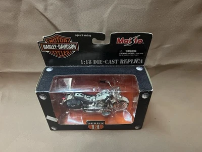 NIB Maisto Harley Davidson Series 14 1:18 Diecast 1993 FLSTN Heritage Softail - Image 1 of 4