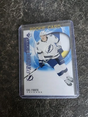 2020-21 SP Rookie Authentics Cal Foote RC Card# 115 - Image 1 of 2