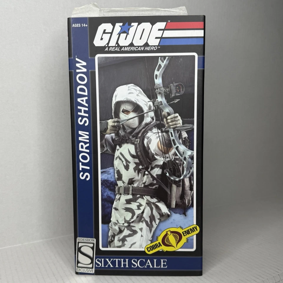 Caja imperfecta escala 1/6 exclusiva Storm Shadow de Sideshow Collectibles Foto 1 de 4