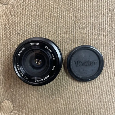 Lente Vivitar MC 28 mm 28 mm 1:2,8 2,8 - Minolta sin probar Foto 1 de 4