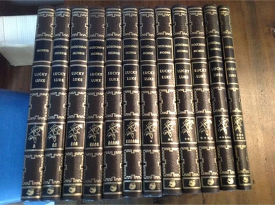 lucky luke 12 vol collection intégrale oeuvre complète rombaldi - Photo 1/4