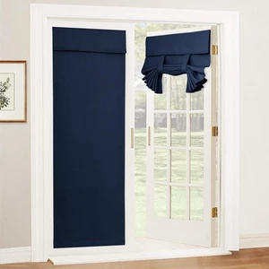 Blackout Tricia Window Door Curtains - Self Sticky Shades Thermal Insulated L... - Picture 1 of 7