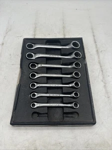 Snap On 12Pt Metric Short Offset Box Wrench 8 Pcs Set XSM608 8-20mm Missing One - Bild 1 von 7