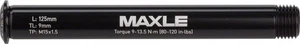 Maxle Stealth Front Road 15x100mm (Length 125mm Thread 9mm Pitch M15x1.50) Black - Picture 1 of 1
