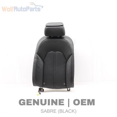 2011-2018 AUDI A8 QUATTRO - REAR Right Upper Leather SEAT BACK Assembly - Image 1 of 4