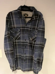 Freedom Foundry Sherpa Forrado Talla XXL Cuadros Manga Larga - Imagen 1 de 4