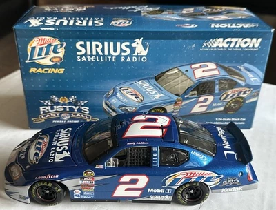 Cargador Club Car 1:24 Action #2 Rusty Wallace Miller Lite Sirius Satellite 2005 Foto 1 de 4
