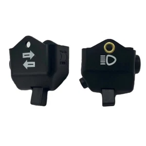 2 PCS Motorcycle Handlebar Switch Light Indicator Kit for Simson S50 S51 KR51 - Picture 1 of 12