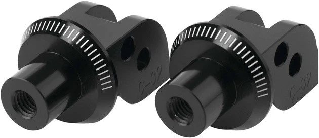 Adaptadores de montaje de estriba de conductor Puig para estriberas Puig #7874N Ducati Scrambler Foto 1 de 1