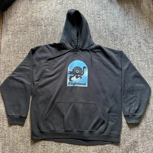 Flightless Records Record Label Company Hoodie Skegss Band KGLW Babe Rainbow XXL - Picture 1 of 8