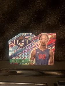 Ron Holland II 2024-25 Topps Finest Debut Rookie Die Cut RC & Base - Bild 1 von 2