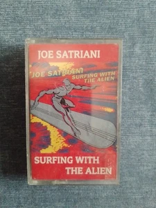 JOE SATRIANI CASSETTE SURFING WITH THE ALIEN 1987 - Picture 1 of 6