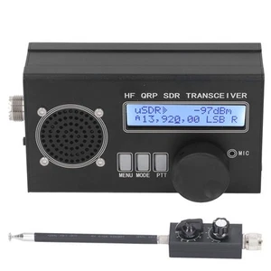 SDR Shortwave Radio Transceiver USDR USDX Mini 8 Band SSB CW QRP Transceiver New - Picture 1 of 24