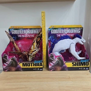 Godzilla x Kong New Empire Titans Giant Mothra & Giant Shimo Action Figure Set - Picture 1 of 18