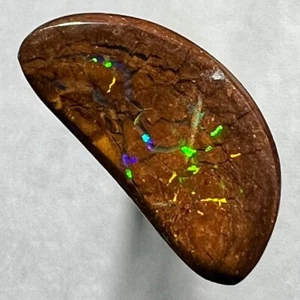 Adern der Farbe * kleiner natürlicher australischer massiver Matrix Boulder Opal * siehe Video - Bild 1 von 4