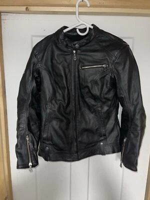 Chaqueta de cuero Victory para mujer talla pequeña Foto 1 de 4