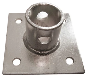 Anhänger Kurbelstütze Flanschplatte für drehbare Ausdrehstützen - Bild 1 von 1