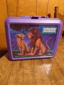 König der Löwen Vintage Lunchbox und Thermoskanne Disney Nala Simba USA lila ohne Thermoskanne - Bild 1 von 5