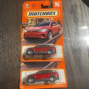 2023 Matchbox 70th Volkswagen EV 4 Red Lot 2 - Picture 1 of 4
