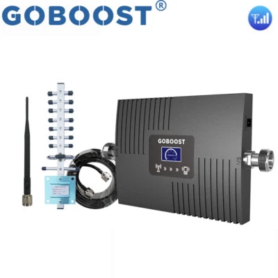 LTE 1700MHZ Cell Phone Signal Booster Band 66/4 Voice Data Repeater Antenna Kit - Image 1 of 4