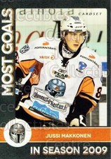 2013-14 Finnish Cardset Most Goals #5 Jussi Makkonen