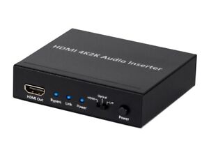 Blackbird 4K Series HDMI Audio Inserter | 4K Resolution & 3D Video Signals