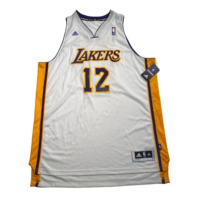 NWT Adidas Los Angeles Lakers Dwight Howard #12 White Swingman Jersey Men’s XXL - Image 1 of 4