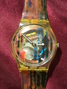 Orologio SWATCH Access DIRECTION (SKK102)-Multicolore/Trasparente-Guarda-! - Bild 1 von 6
