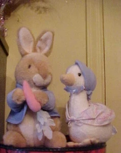 Beatrix Potter Eden Peter Rabbit & Jemima Puddle Duck plush - Picture 1 of 7