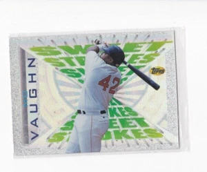 MO VAUGHN '96 TOPPS SWEET STROKES INSERT CARD-SHIPS FREE TO THE US!! - Picture 1 of 24