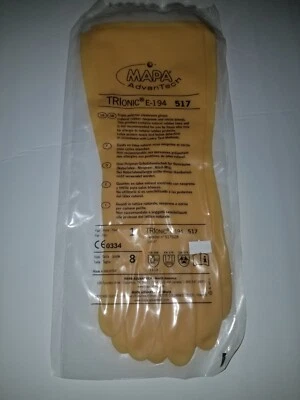 Guantes TRIonic E194 MAPA AdvanTech, talla 8 Foto 1 de 2