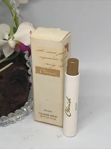 Vintage Revlon Cherish Cologne Spray for Women - .05 oz/1.5 ml - New in Box - Picture 1 of 3