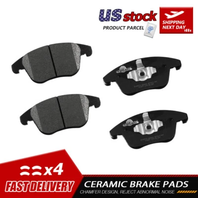 Pastillas de freno delanteras de cerámica para Ford Fusion Lincoln MKZ 2013 2014 2015 2016 - 2020 Foto 1 de 4