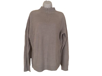 Suéter claro para mujer Covington gris cuello falso. XL (18). 100% acrílico.  Foto 1 de 4