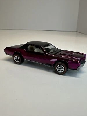 Редкий 1968-70 Винтажный Hot Wheels Redline Заказной Eldorado ПУРПУРНЫЙ ЕДИНОРОГ ОШИБКА!!? - Изображение 1 из 4