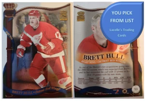 2001-02 Pacific Crown Royale NHL Hockey GOLD Base Cards - U-Pick From List - Picture 1 of 282