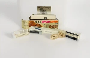 New In Box 1970s Hair Dryer 800 Watt Vintage Montgomery Ward Original Box New - Picture 1 of 11