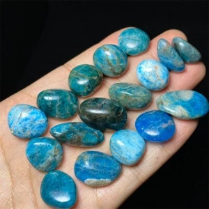 87g Natural Blue Apatite Quartz Crystal Mineral Blue Healing Stone i110 - Picture 1 of 5