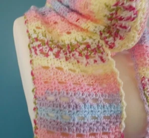 VALUE SCARF - MULTI-COLOUR - 106x6ins, GREAT GIFT IDEA - Picture 1 of 5