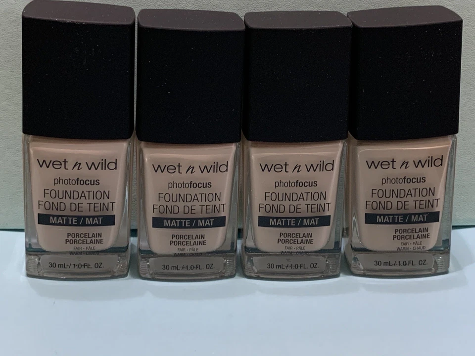Wet N Wild Photofocus Foundation Porcelain 360c 1 FL Oz