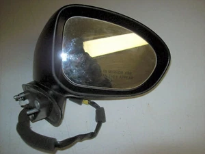 2016 2017 2018 2019 16-19 Mazda MX-5 Miata PASSENGER Right Exterior Mirror BLACK - Picture 1 of 3