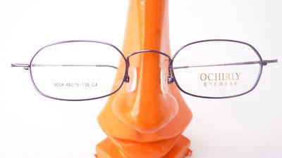 Leichte Brillenfassung  8 Gramm kleine Form dünner Rahmen Bügel ohne Schrauben - Bild 1 von 4