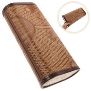 Unique Sauna Pillow Bamboo Neck Cushion Breathable Pillow Bamboo Mat Pillow Home - Picture 1 of 12