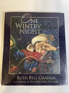 One Wintry Night Book Hardcover with Dust Jacket Ruth Bell Graham Nice Gift - Imagen 1 de 12