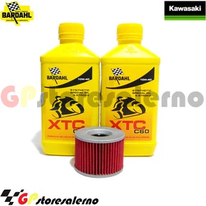 KIT OLIO + FILTRO OLIO BARDAHL XTC C60 10W40 KAWASAKI 250 EX NINJA R 1987 - Imagen 1 de 1