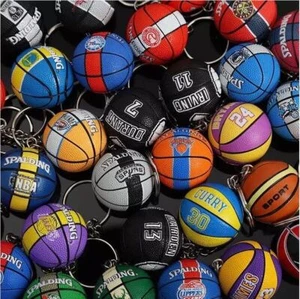 PORTACHIAVI/KEYCHAIN PALLA DA BASKET NBA SPALDING | VARI MODELLI - Foto 1 di 9