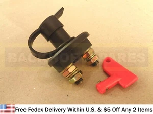 JCB PARTS - BATTERY ISOLATOR SWITCH WITH KEY (PART NO. 701/20800) - Picture 1 of 9