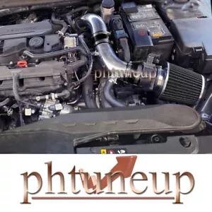 BLACK AIR INTAKE KIT FOR 2022-2023 HUYNDAI KONA N LINE SPORT 1.6L Turbo ENGINE - Picture 1 of 1
